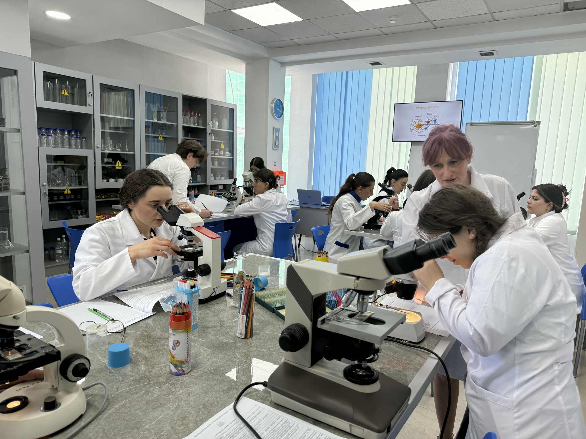 პროფესიული საგანმანათლებლო პროგრამის ფარმაცია(სააფთიაქო) პროფესიული სტუდენტები პრაქტიკული კომპონენეტის შეფასება